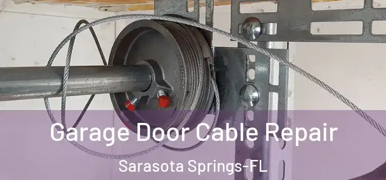  Garage Door Cable Repair Sarasota Springs-FL